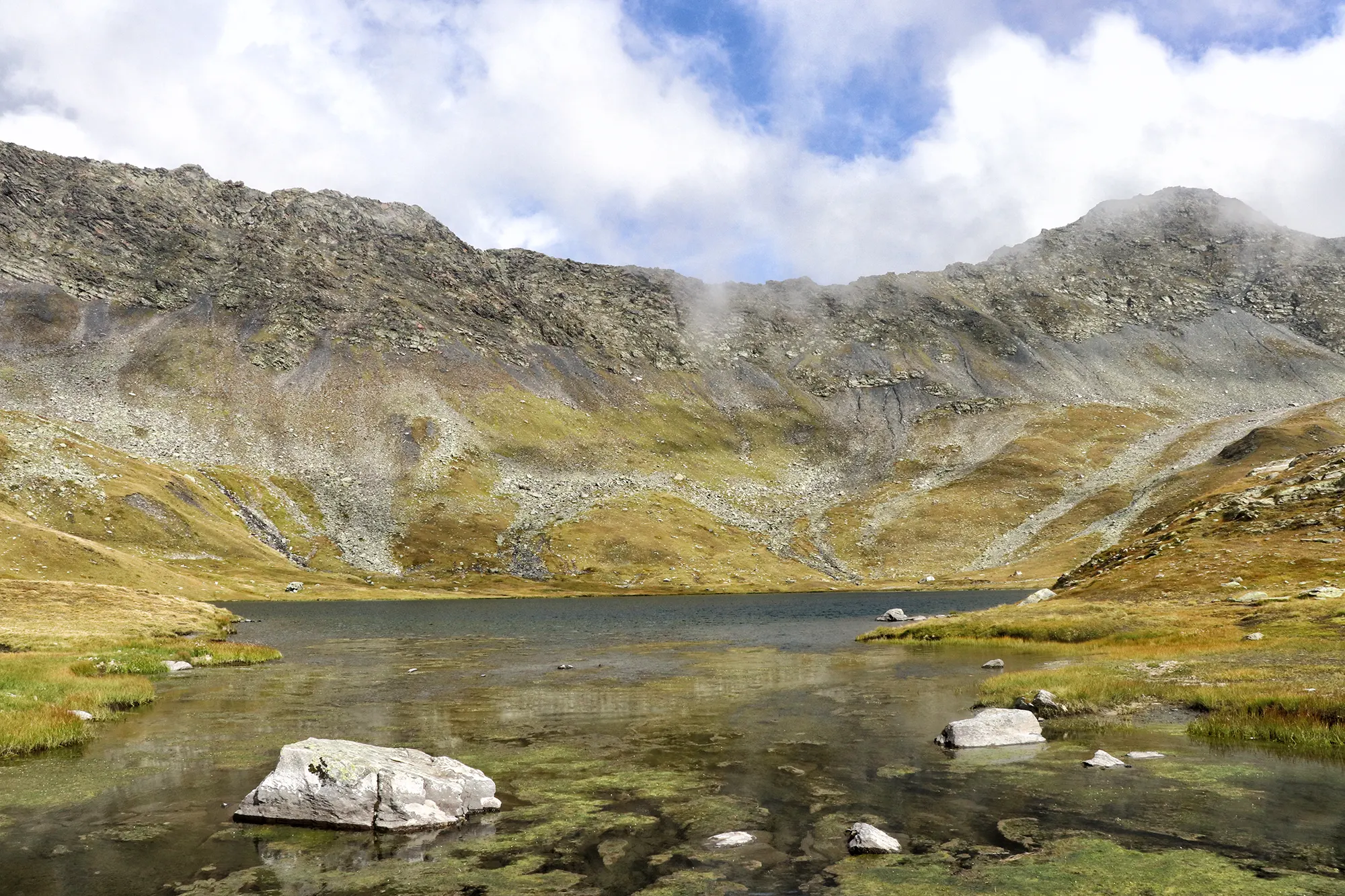 Lacs de Fenêtre, Col du Grand-Saint-Bernard - Zwitserland & Italië