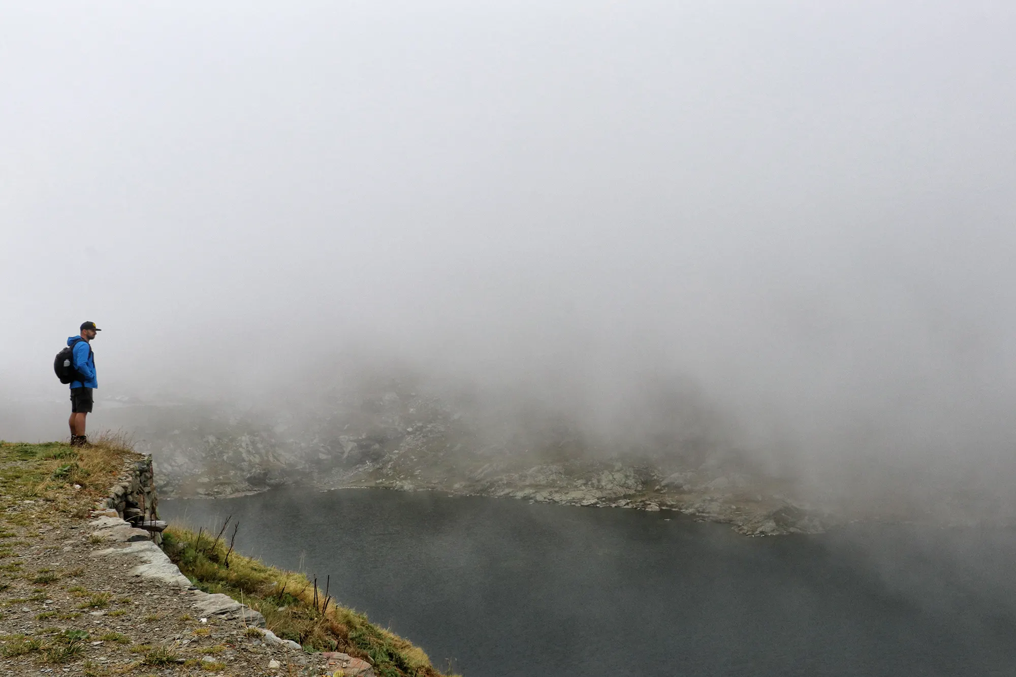 Lac du Grand Saint-Bernard, Col du Grand-Saint-Bernard - Zwitserland & Italië