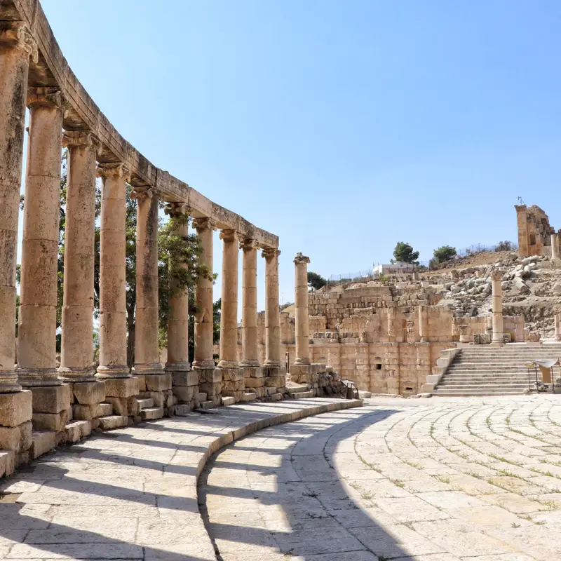 Reisroute Jordanië - Jerash